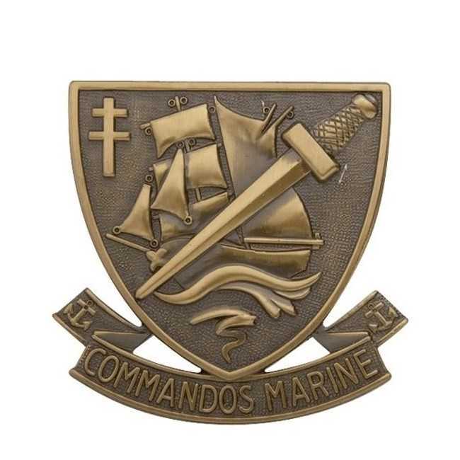 Insigne de béret Commando Marine