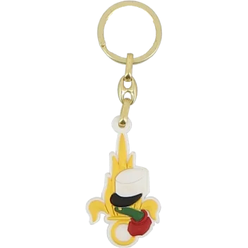 Porte Clé PVC 3D Légion Flamme Épaulette Képi