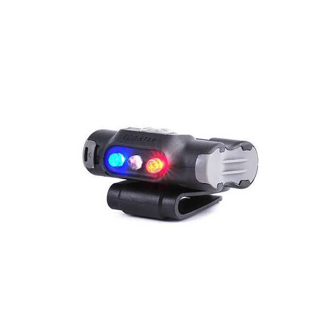 Lampe à clip UL12 NEXTORCH – 3 modes Blanc/Rouge/Bleu