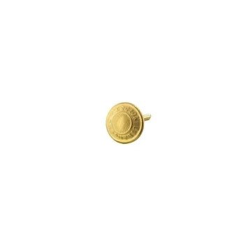 Bouton Légion 10mm Tige Or Mat