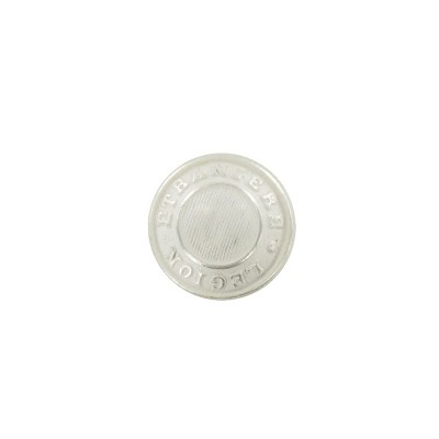 Bouton Légion 16mm Argent Mat