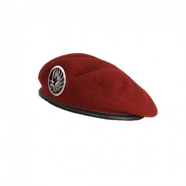 Béret Militaire Troupes Aéroportées Amarante