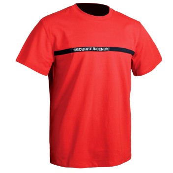 Tee-shirt sécu-one sécurité incendie