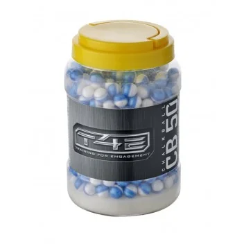Billes Craie Blanche Cal.50 (x500)