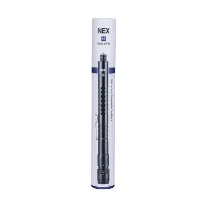 Bâton Télescopique Bouton N18L Walker avec lampe